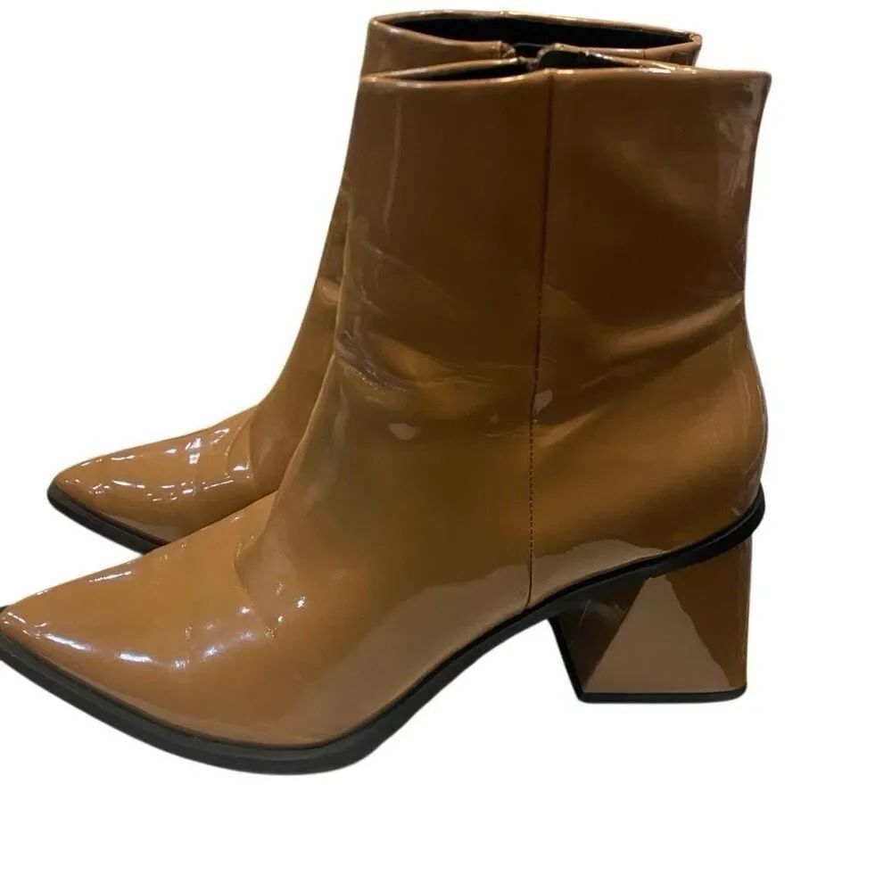 BP Loren Pointed Toe Booties size 12M brown